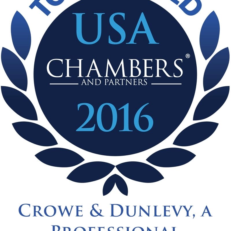 Media item displaying Crowe Dunlevy Ranks Highest for Fourth Year in a Row