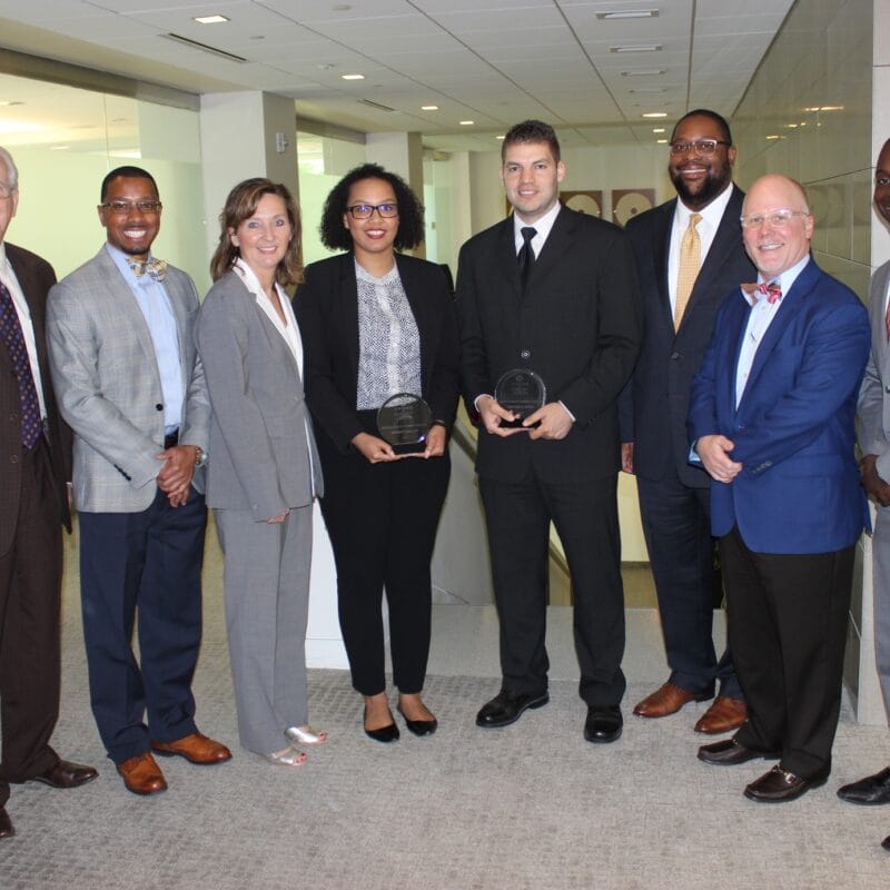 Media item displaying Crowe Dunlevy Awards $10,000 Scholarship Commitments to Two OU Law Students