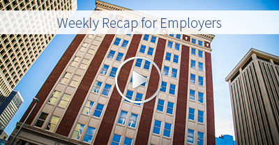 Media item displaying Weekly Recap for Employers—June 25, 2020