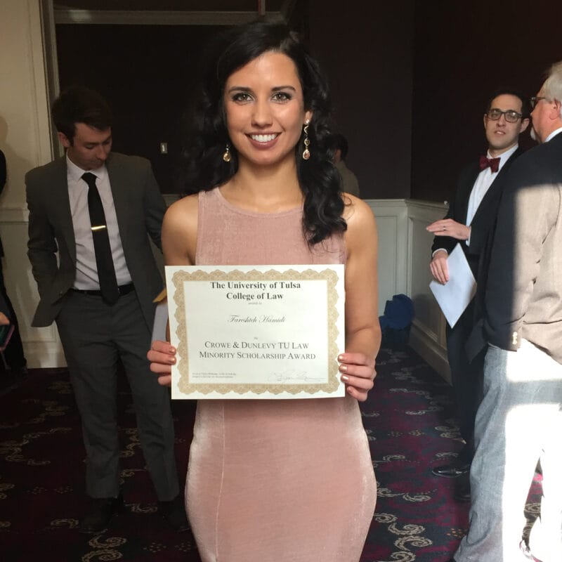 Media item displaying Crowe & Dunlevy Honors TU Law Student with Firm’s Diversity Scholars Program Scholarship
