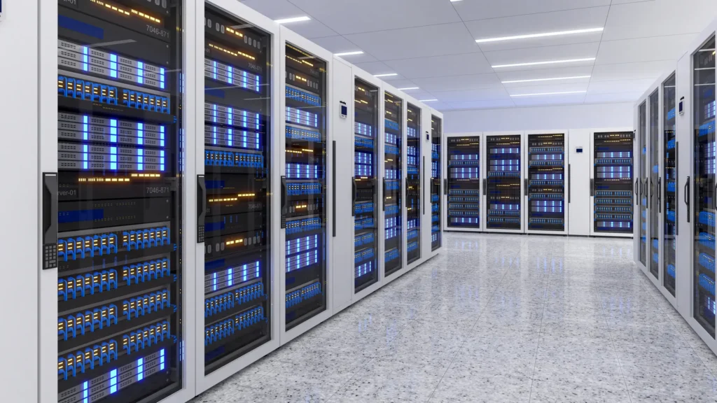 Data Center Photo for Cybersecurity Service